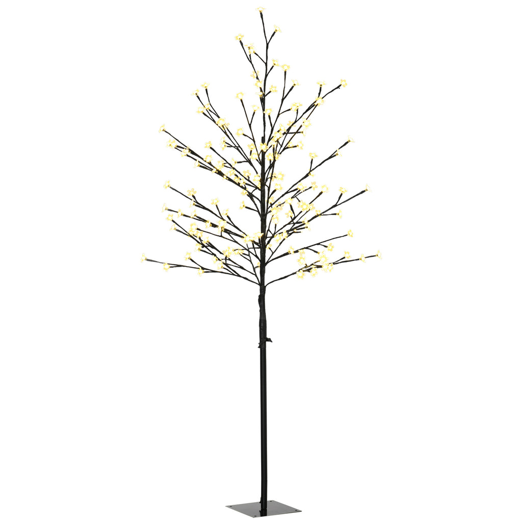 Árbol de flor de cerezo de 150 cm, vista frontal