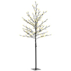 Árbol de flor de cerezo de 150 cm, vista frontal