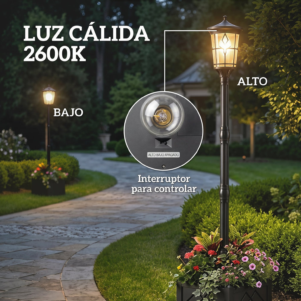 Base con macetero integrado para plantas