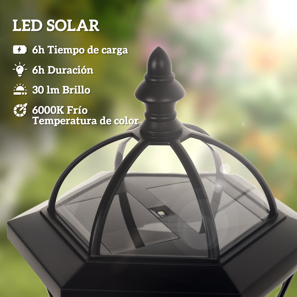 Encendido automático al anochecer con luz inteligente