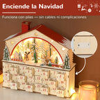 Enciende la Navidad: calendario de Adviento que funciona con pilas, sin cables ni complicaciones