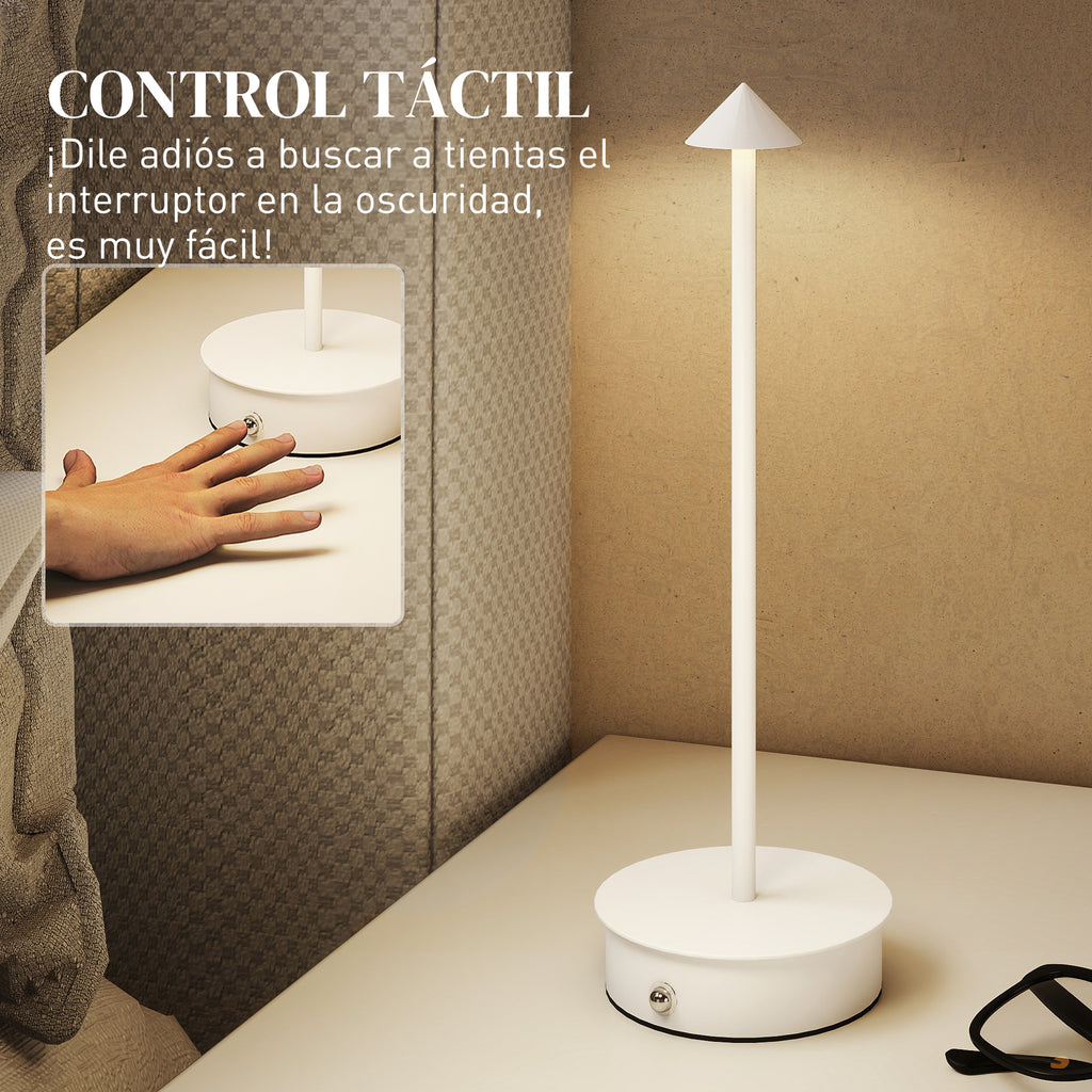 Control táctil lateral de la lámpara