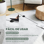 Lámpara de pie fácil de usar con interruptor de pie