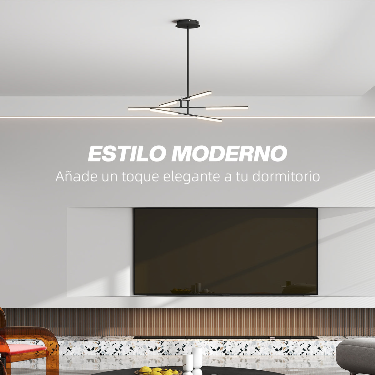 Diseño moderno y minimalista de la lámpara colgante