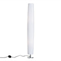 Lámpara de pie blanca de 2 luces E27 con pantalla de tela y base de acero inoxidable