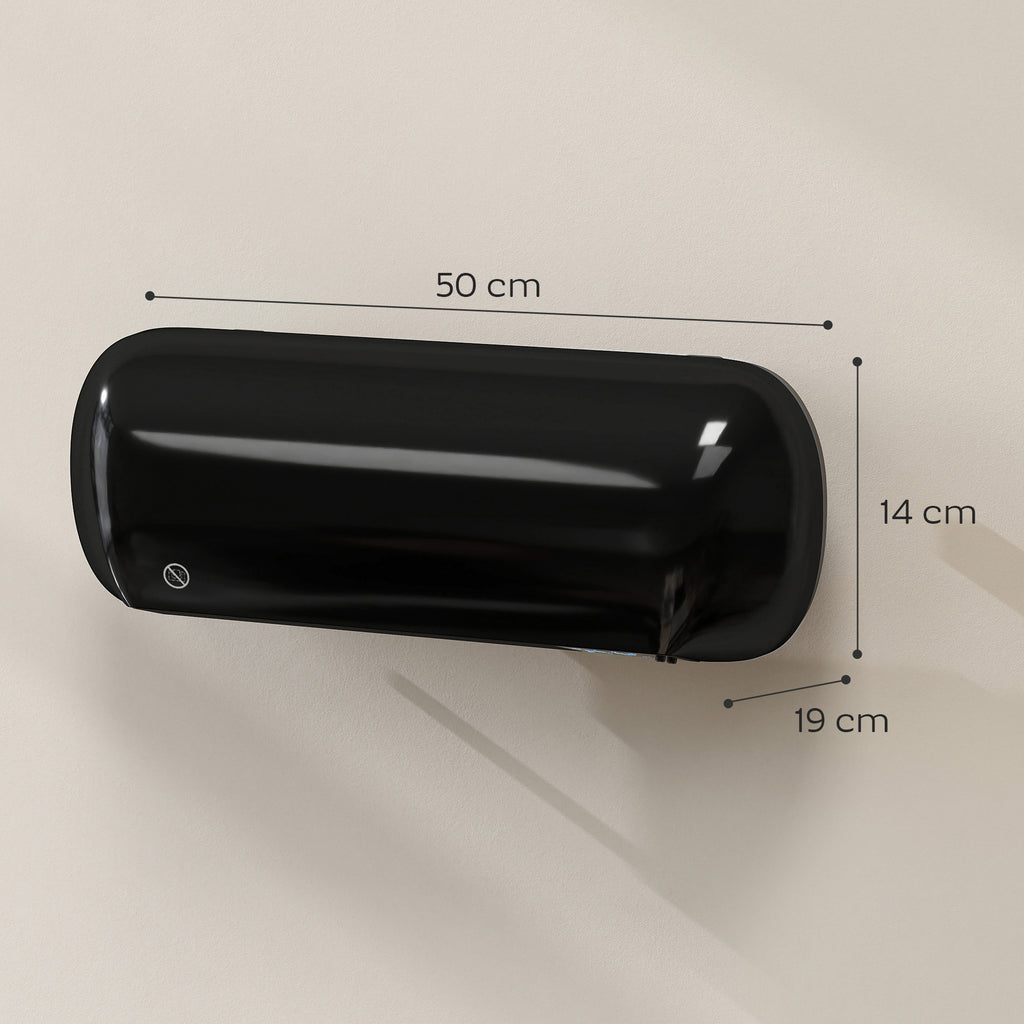 Medidas del calefactor: 50 × 19 × 14 cm