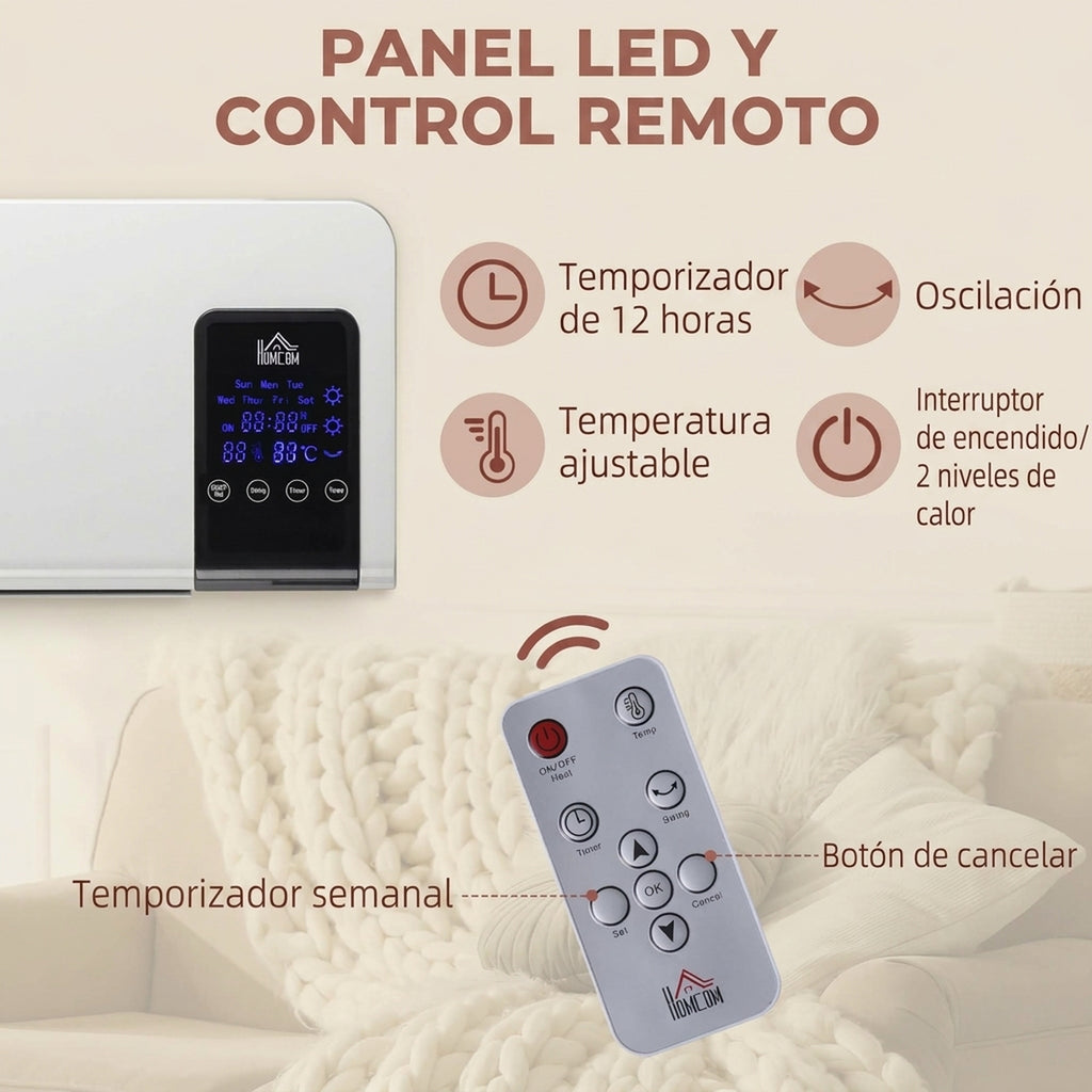 Pantalla LED y mando a distancia