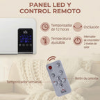Pantalla LED y mando a distancia