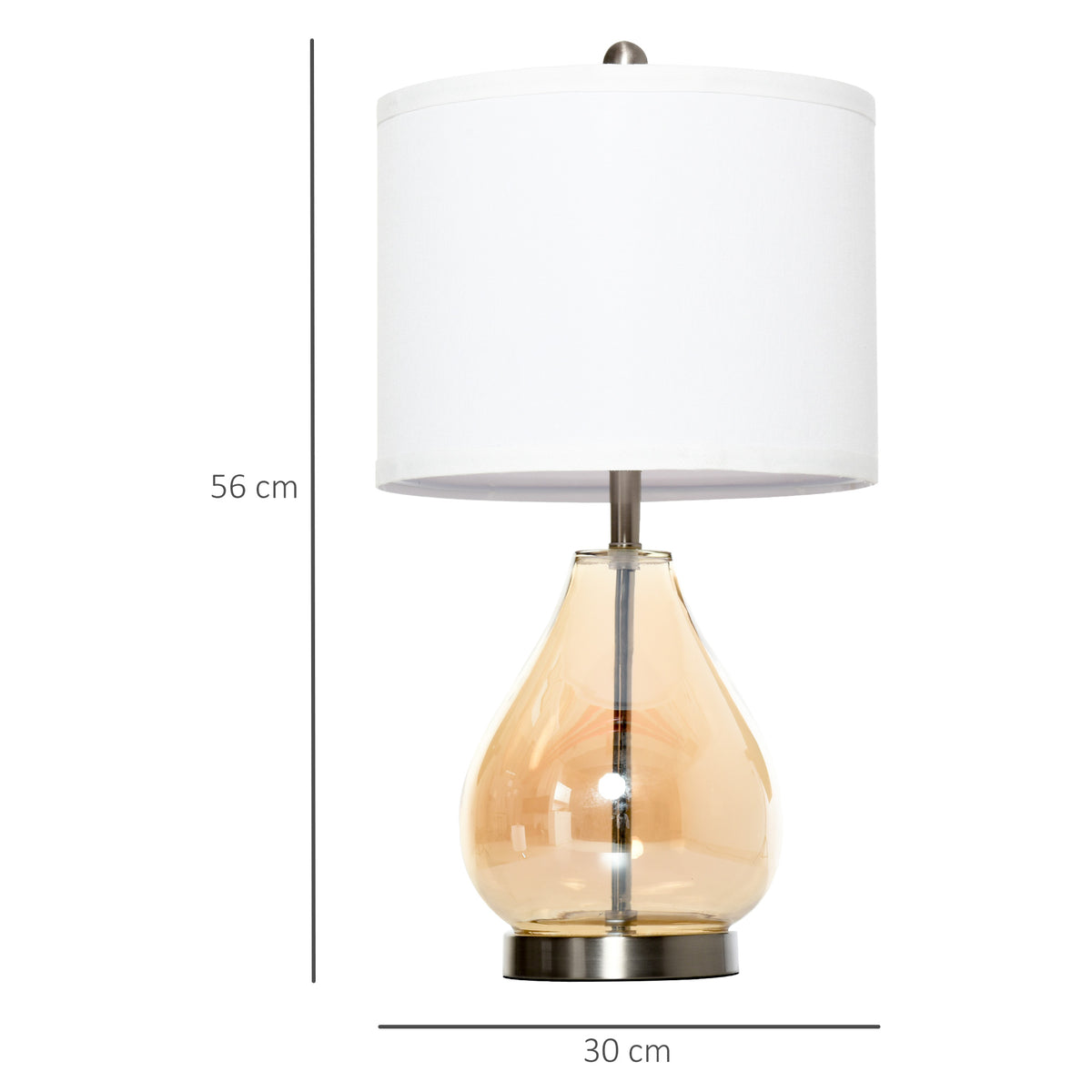 Medidas de cada lámpara: Ø 30 cm y 56 cm de alto