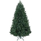 Árbol de Navidad con base de acero, vista lateral