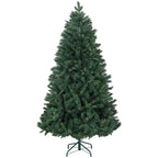 Árbol de Navidad con base de acero, vista frontal