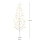 Medidas del árbol: 180 cm de alto y base de Ø 20 cm