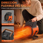 Tres modos y termostato regulable continuo