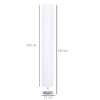 Lámpara de pie blanca de 2 luces E27, vista 3