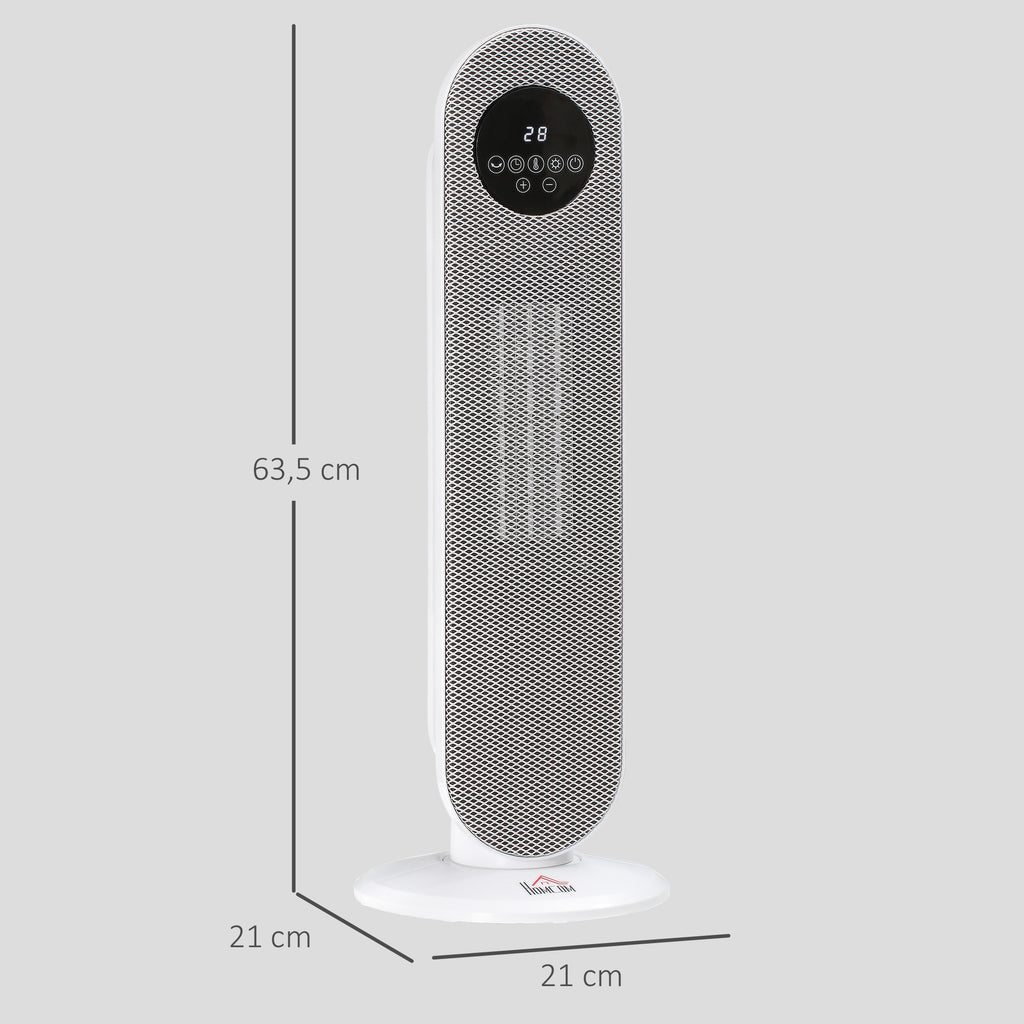 Medidas del calefactor de torre: 21 × 21 × 63,5 cm
