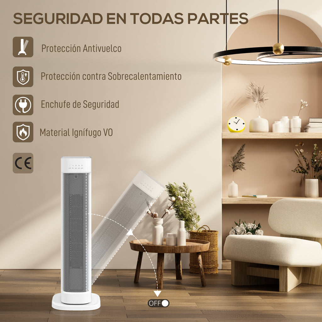 Protección contra vuelcos y sobrecalentamiento