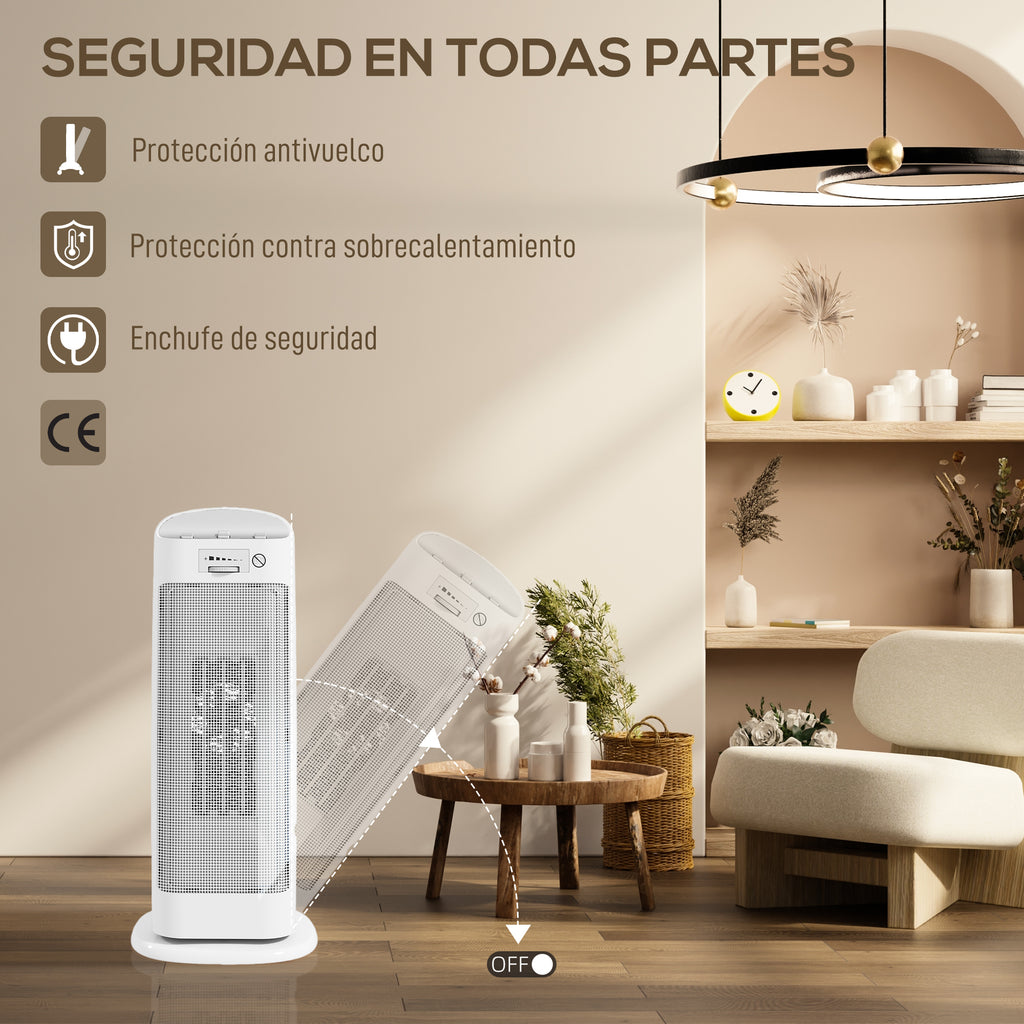 Protección contra vuelcos y sobrecalentamiento