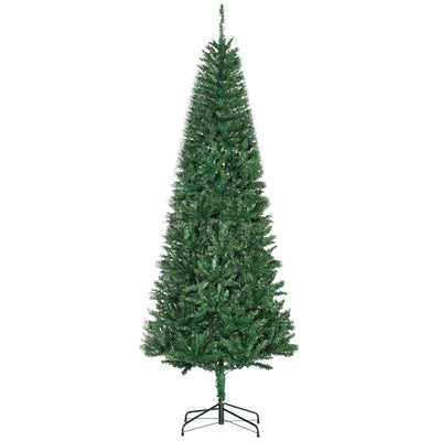 Árbol de Navidad artificial de 210 cm sobre fondo blanco