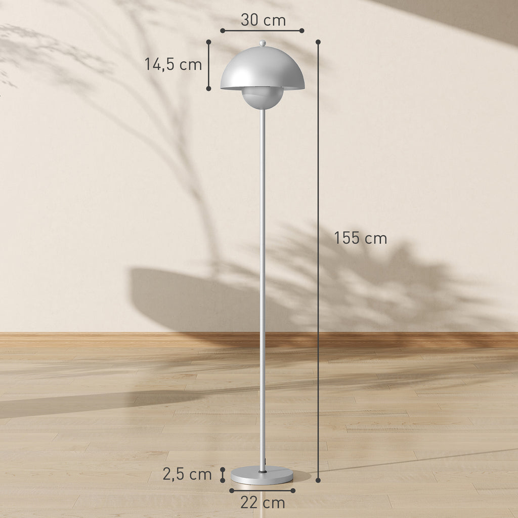 Medidas de la lámpara de pie: Ø 30 cm y 155 cm de alto