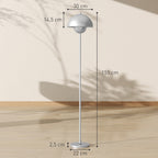 Medidas de la lámpara de pie: Ø 30 cm y 155 cm de alto