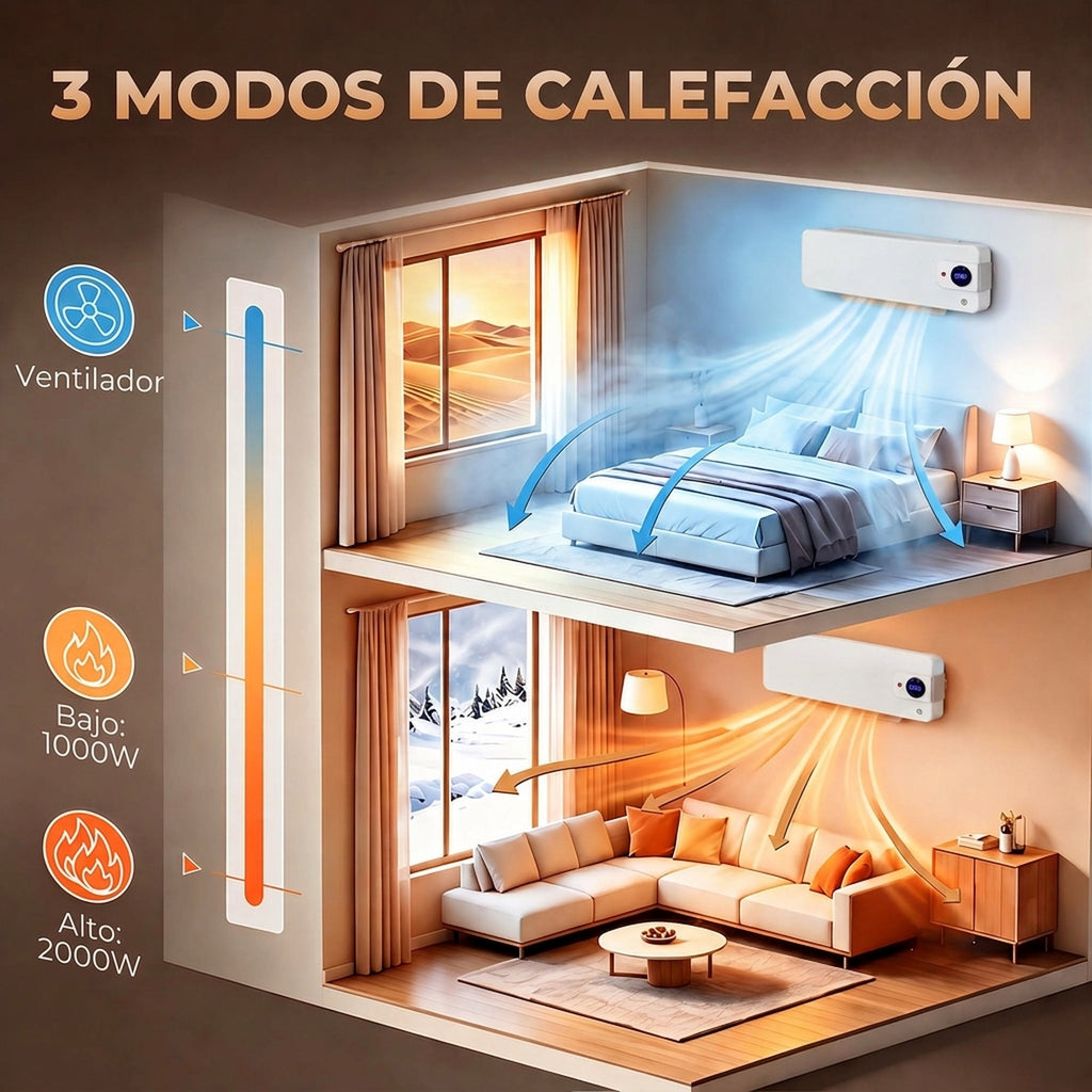 Termostato electrónico de 10 a 49 °C