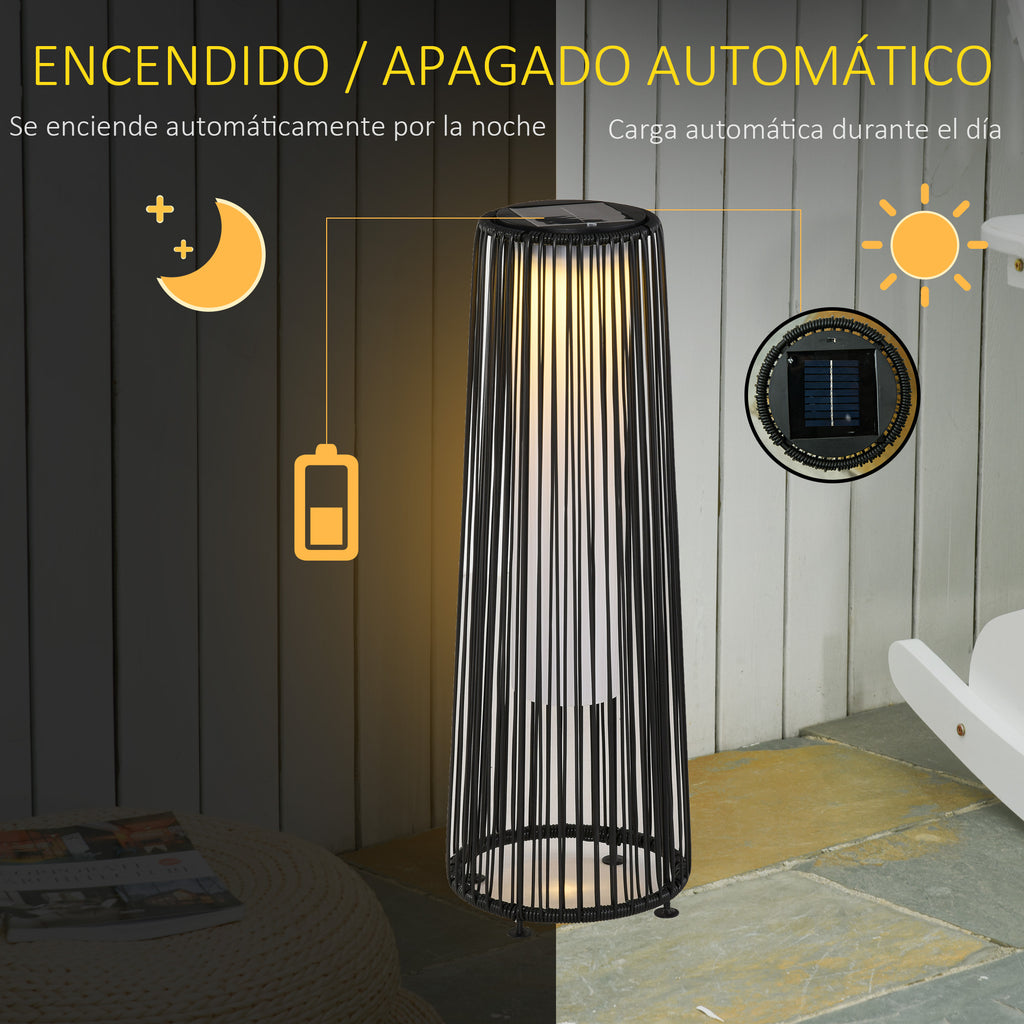 Diseño decorativo de ratán sintético