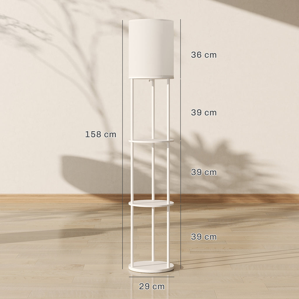 Medidas de la lámpara de pie: Ø 29 cm y 158 cm de alto