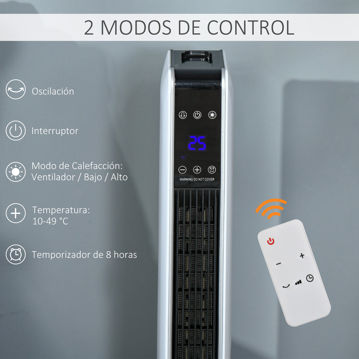 Pantalla LED y mando a distancia