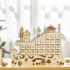 Cajones abiertos del calendario de Adviento
