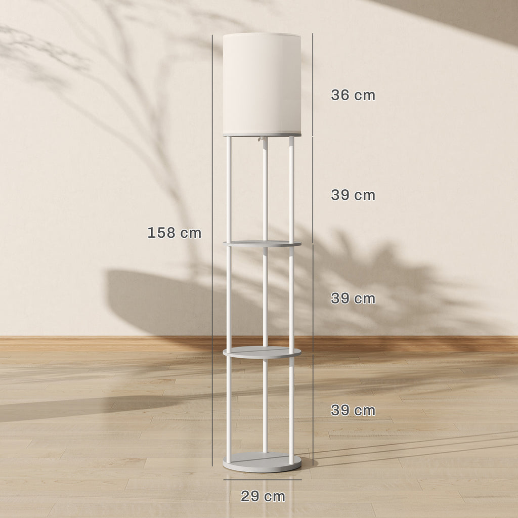 Medidas de la lámpara de pie: Ø 29 cm y 158 cm de alto