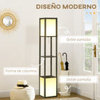 Dos pantallas de luz, una superior y otra inferior