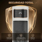 Calefactor de torre en una oficina