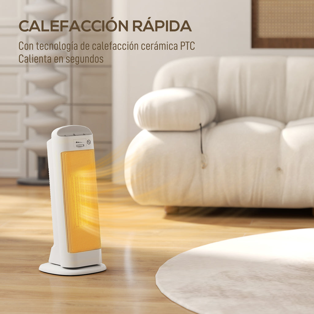 Calefacción cerámica PTC de calor inmediato