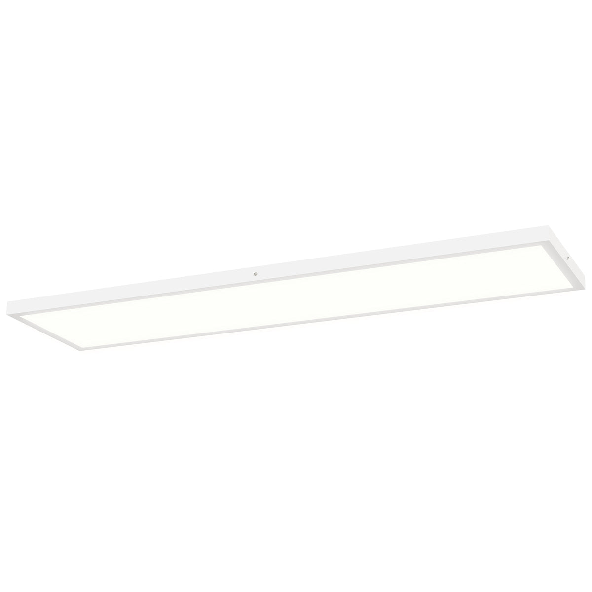 Plafón LED de 120 cm, vista de perfil