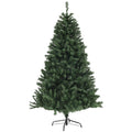 Árbol de Navidad artificial de 180 cm sobre fondo blanco