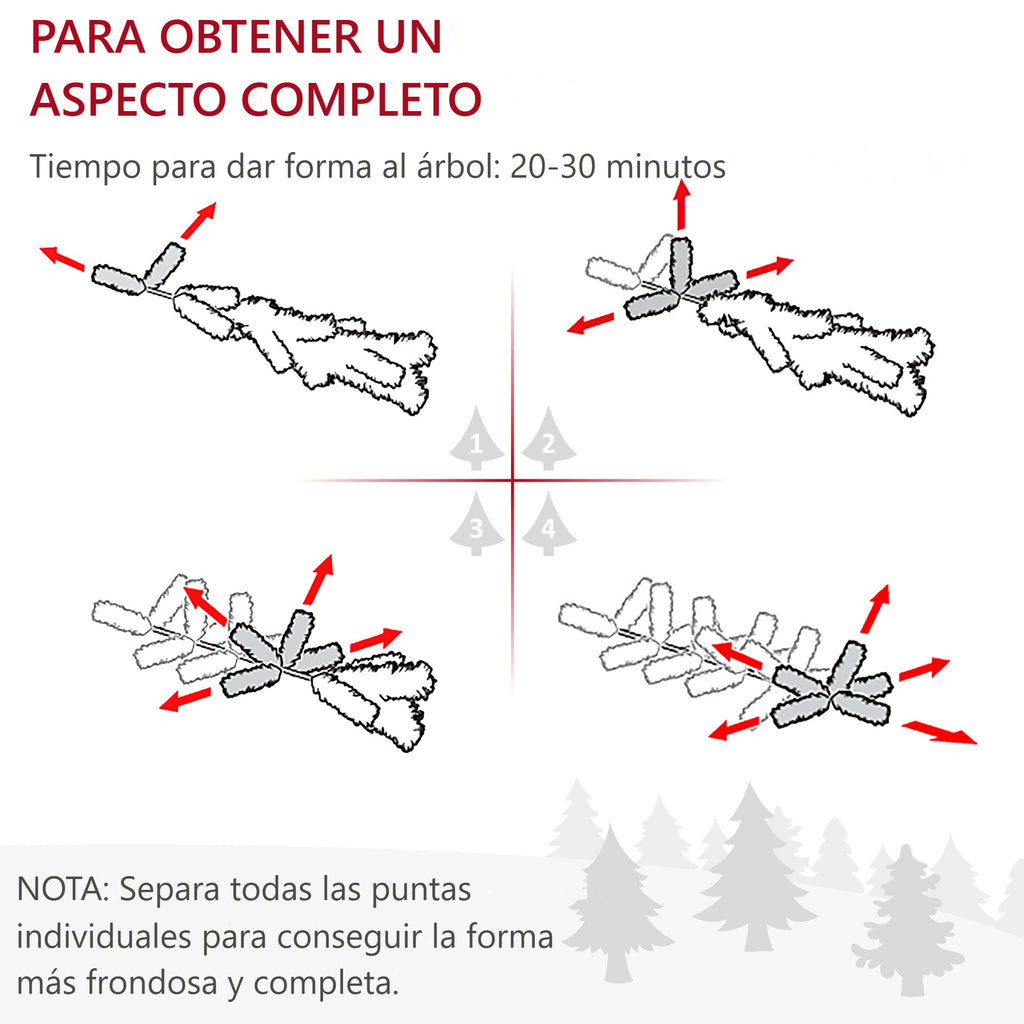Pasos para dar forma a las ramas del árbol en 20-30 minutos