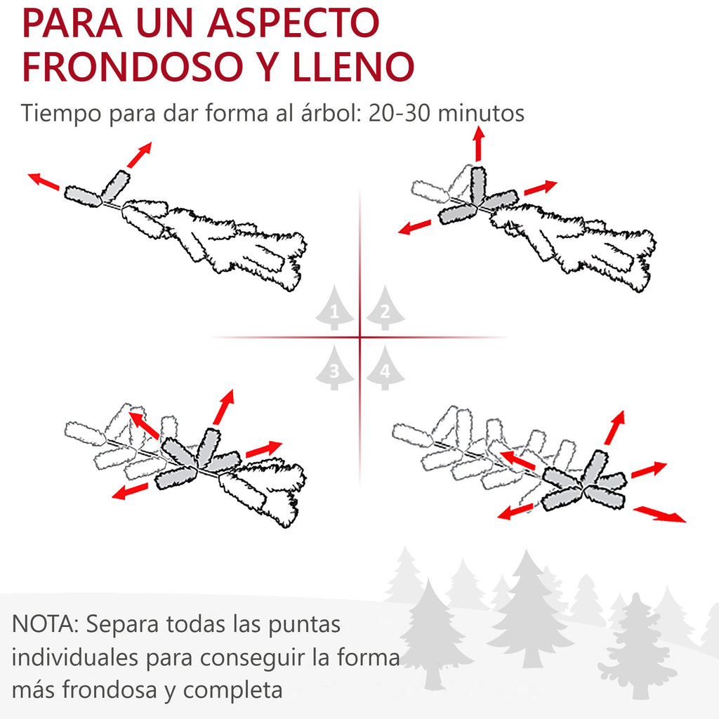 Pasos para dar forma a las ramas del árbol en 20-30 minutos