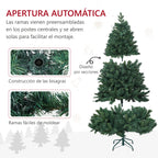 Apertura automática: ramas con bisagras y diseño por secciones