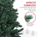 Aspecto completo con 1061 puntas de rama de felpa
