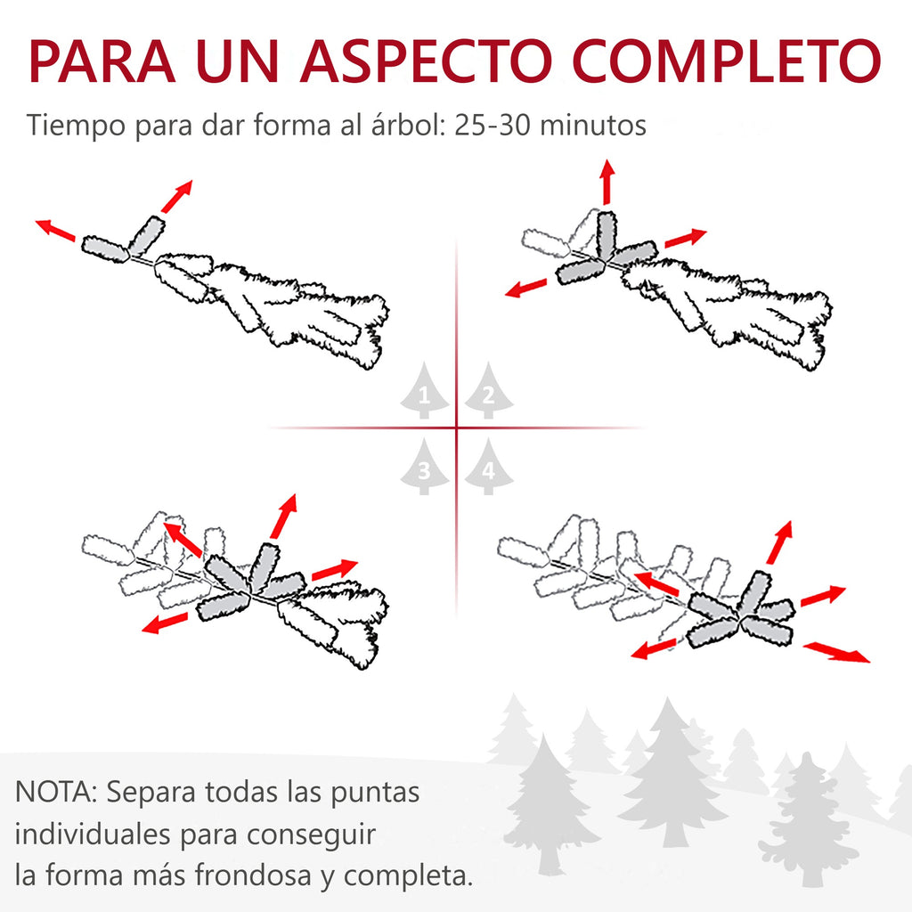 Pasos para dar forma a las ramas del árbol en 25-30 minutos