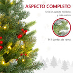 Aspecto completo del árbol con 141 puntas de rama
