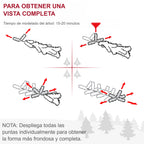 Para obtener una vista completa: cuatro pasos para abrir las ramas, con un tiempo de 15 a 20 minutos