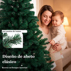 Diseño de abeto clásico: detalle de 420 puntas de ramas del abeto de Navidad
