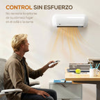 Control remoto con alcance de 3 a 5 m