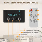 Pantalla LED y mando a distancia