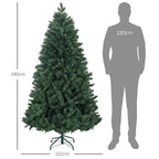 Medidas del árbol: 180 cm de alto y 102 cm de ancho