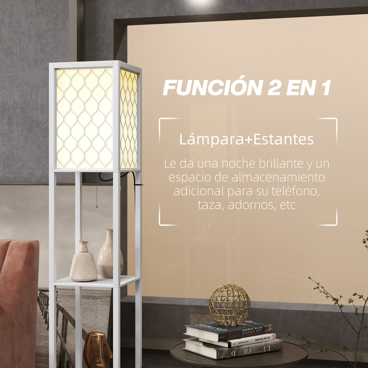 Pantallas con diseño de rejilla que proyectan la luz