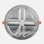 Parte trasera del downlight LED empotrable de 20 W con sus muelles de sujeción