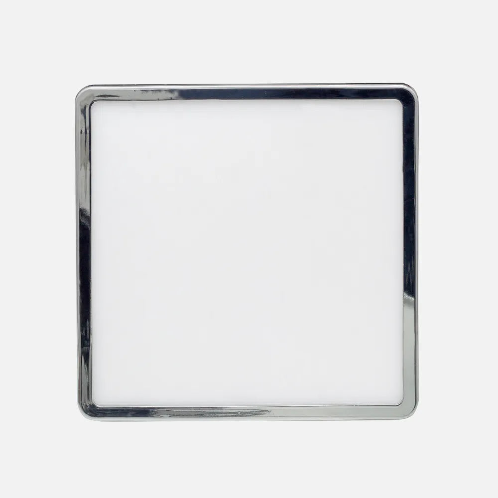 Detalle del downlight LED empotrable cuadrado de 8 W ajustable al hueco de empotrar