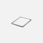 Downlight LED empotrable cuadrado de 8 W de aluminio y policarbonato